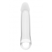 Прозрачная насадка-удлинитель 8.8’’ Extender With Ball Strap - 23,6 см. - Dream Toys - в Ачинске купить с доставкой