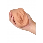 Маструбатор-вагина с вибрацией Soft   Wet Renata Realistic Tan Masturbator - Blush Novelties - в Ачинске купить с доставкой