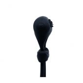 Чёрное лассо на пенис с вибрацией - Baile - в Ачинске купить с доставкой