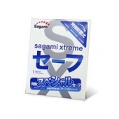 Презерватив Sagami Xtreme Ultrasafe с двойным количеством смазки - 1 шт. - Sagami - купить с доставкой в Ачинске
