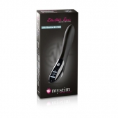 Черный вибратор с миостимуляцией Mystim Electric Eric Black Edition - 27 см. - MyStim - купить с доставкой в Ачинске