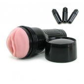 Мастурбатор-вагина Fleshlight - Vibro Pink Lady Touch с вибрацией - Fleshlight - в Ачинске купить с доставкой