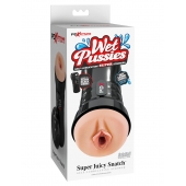 Мастурбатор-вагина в колбе Super Juicy Snatch - Pipedream - в Ачинске купить с доставкой