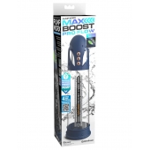 Синяя вакуумная автоматическая помпа Max Boost Pro Flow - Pipedream - в Ачинске купить с доставкой