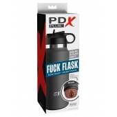 Смуглый мастурбатор-вагина в корпусе-бутылке F*ck Flask - Pipedream - в Ачинске купить с доставкой