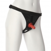Трусики со штырьком для фиксации насадок Ultra Harness with Plug - Doc Johnson - купить с доставкой в Ачинске