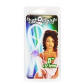 Прозрачное лассо с фиолетовой бусиной SILICONE COCK RING WITH BEAD LAVENDER - NMC - в Ачинске купить с доставкой