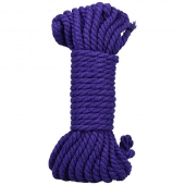 Фиолетовая верёвка для связывания и фиксации Bind Tie - 9,14 м. - Doc Johnson - купить с доставкой в Ачинске