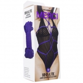 Фиолетовая верёвка для связывания и фиксации Bind Tie - 15,24 м. - Doc Johnson - купить с доставкой в Ачинске
