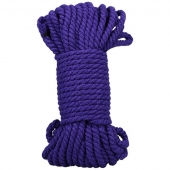 Фиолетовая верёвка для связывания и фиксации Bind Tie - 15,24 м. - Doc Johnson - купить с доставкой в Ачинске