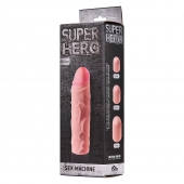 Фаллоудлинитель SUPER HERO Sex Machine - 15,5 см. - Lola Games - в Ачинске купить с доставкой
