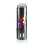 Перезаряжаемый мастурбатор-ротик Extreme Toyz Rechargeable Roto-Bator Mouth - Pipedream - в Ачинске купить с доставкой