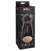 Мастурбатор-вагина с вибрацией Dirty Talk Starter Stroker - Pipedream - в Ачинске купить с доставкой