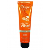 Гель с эффектом вибрации Lube Tube Vibe Low Sex On The Beach - 100 мл. - ORGIE - купить с доставкой в Ачинске