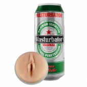 Мастурбатор-вагина Heineken Vagina II - Adrien Lastic - в Ачинске купить с доставкой
