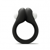 Черное эрекционное кольцо Zippy Vibrating Ring With Bullet - Adrien Lastic - в Ачинске купить с доставкой