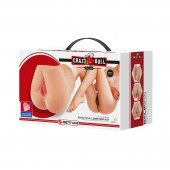 Телесный мастурбатор-полуторс Rolonda - Baile - в Ачинске купить с доставкой