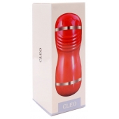 Двусторонний мастурбатор в колбе Cleo - вагина и ротик - Boys of Toys - в Ачинске купить с доставкой