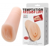Телесный тугой мастурбатор-вагина Passion Lady - Baile - в Ачинске купить с доставкой