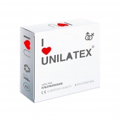 Ультратонкие презервативы Unilatex Ultra Thin - 3 шт. - Unilatex - купить с доставкой в Ачинске