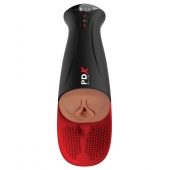 Мастурбатор-вагина в колбе с вибрацией Fuck-O-Matic Pro XL - Pipedream - в Ачинске купить с доставкой