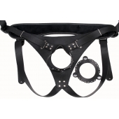 Пояс Hard Brutal для больших насадок - LOVETOY (А-Полимер) - купить с доставкой в Ачинске