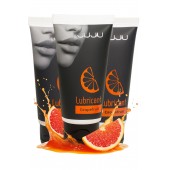 Набор из 3 съедобных лубрикантов JUJU со вкусом грейпфрута - JuJu - купить с доставкой в Ачинске
