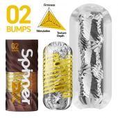 Мастурбатор Tenga Spinner DX 02 Bumps - Tenga - в Ачинске купить с доставкой