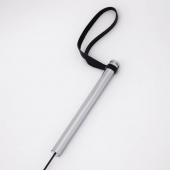 Черный стек с металлической ручкой - Crazy Handmade - купить с доставкой в Ачинске