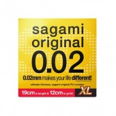 Презерватив увеличенного размера Sagami Original 0.02 XL-size - 1 шт. - Sagami - купить с доставкой в Ачинске