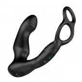 Черный двухмоторный массажер простаты Nexus Simul8 Wave Edition - Nexus Range - в Ачинске купить с доставкой