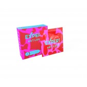 Презервативы с разогревающим эффектом Expert Hot Love - 3 шт. - Expert - купить с доставкой в Ачинске