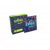 Светящиеся в темноте презервативы Expert Neon - 3 шт. - Expert - купить с доставкой в Ачинске