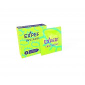 Ультратонкие презервативы Expert Invisible - 3 шт. - Expert - купить с доставкой в Ачинске