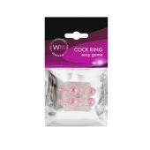 Прозрачная насадка на пенис с цветными шариками - Erowoman-Eroman - в Ачинске купить с доставкой