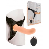 Женский вибрострапон со съемной насадкой и пультом ДУ - Erokay - купить с доставкой в Ачинске