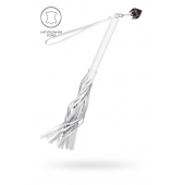 Белая кожаная плеть - 50 см. - Pecado - купить с доставкой в Ачинске