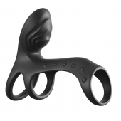 Черная насадка на пенис Ultimate Couples Cage Pro - Pipedream - в Ачинске купить с доставкой