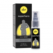 Пролонгатор-сыворотка pjur Superhero Delay Serum - 20 мл. - Pjur - купить с доставкой в Ачинске