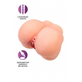 Реалистичный мастурбатор в форме попки с 2 любовными входами - No Name - в Ачинске купить с доставкой