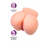 Реалистичный мастурбатор в форме попки с двумя любовными входами - No Name - в Ачинске купить с доставкой
