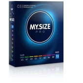 Презервативы MY.SIZE размер 72 - 3 шт. - My.Size - купить с доставкой в Ачинске