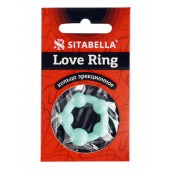 Цветное эрекционное кольцо с 5 бусинами Love Ring - Sitabella - в Ачинске купить с доставкой