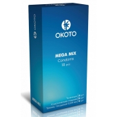 Презервативы OKOTO Mega Mix - 18 шт. - Sitabella - купить с доставкой в Ачинске