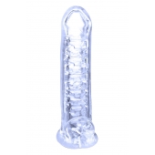 Прозрачная насадка-удлинитель Stretchy Touch - 18 см. - NMC - в Ачинске купить с доставкой