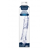 Прозрачная насадка-удлинитель Length Enhancer с подхватом - 22,3 см. - NMC - в Ачинске купить с доставкой