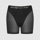 Трусики-шорты для фиксации насадок Strap-on-me Harness Lingerie Halo - size XS - Strap-on-me - купить с доставкой в Ачинске