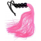 Розовая силиконовая плеть - 35,5 см. - Boys of Toys - купить с доставкой в Ачинске
