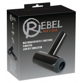 Черный мастурбатор с удобной ручкой Masturbator with 2 Functions - Orion - в Ачинске купить с доставкой