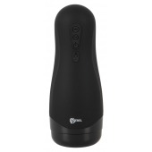 Черный вибромастурбатор с подогревом Masturbator with 3 Functions - Orion - в Ачинске купить с доставкой